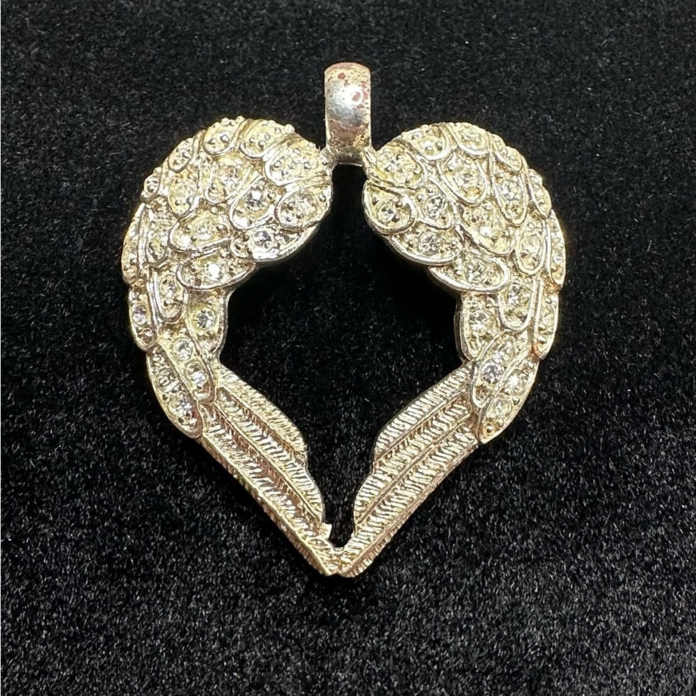Sterling Silver Angel Wing Pendant